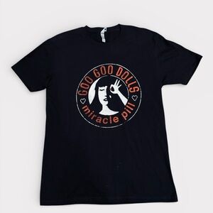 GOO GOO DOLLS Miracle Pill Winter 2019 Concert Tour black T-Shirt Medium